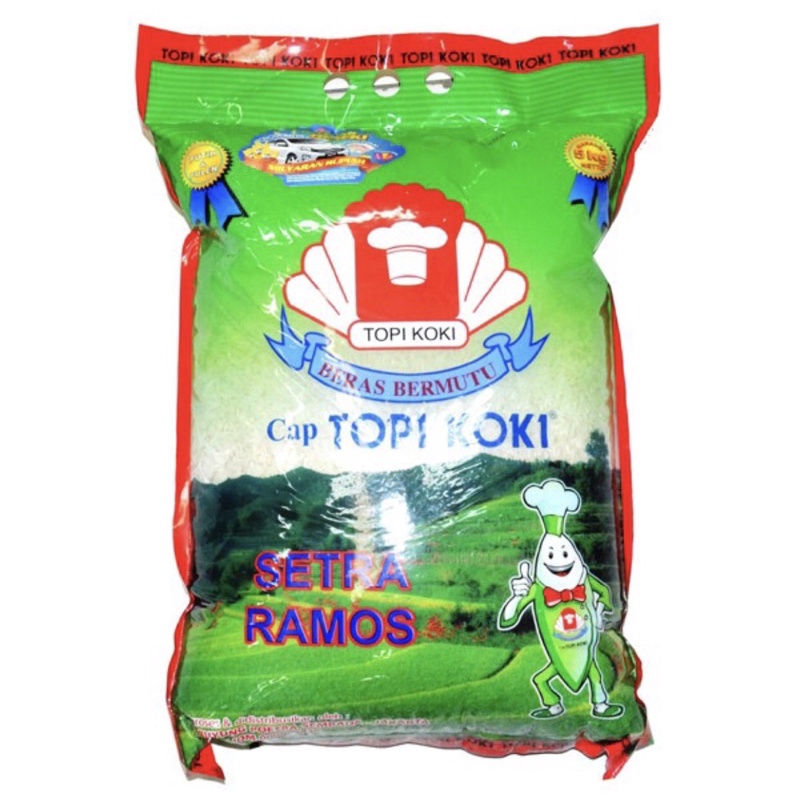 Topi Koki beras 5 kg