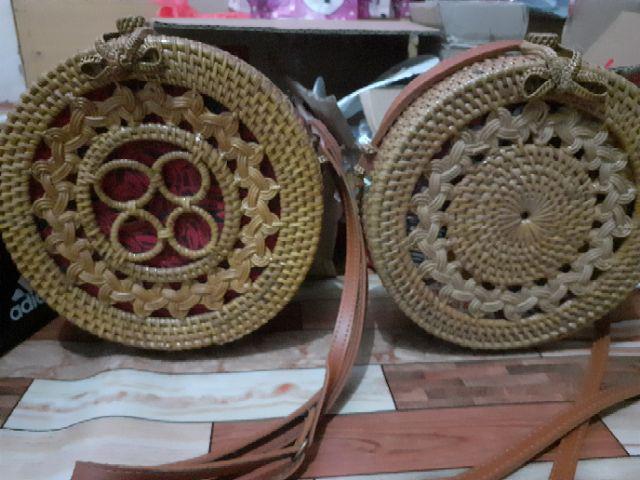 TAS ROTAN BULAT BALI PREMIUM Shopee Indonesia