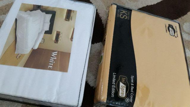 Inisprei Uk 180 Sprei Super Lembut Katun Bantal 2