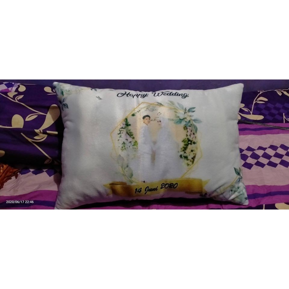 Bantal Sofa Bantal Custom Bantal Printing Kado Ulang Tahun Souvenir