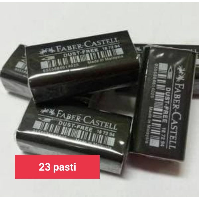

penghapus faber Castell hitam kecil