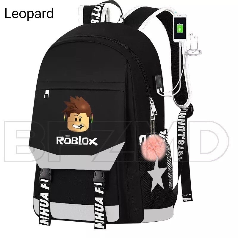 tas ransel anak tas sekolah anak Roblox bags tas sekolah anak tk sd paud unisex simple