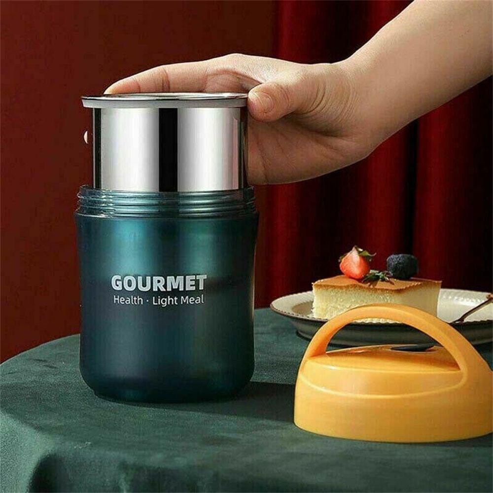 Solighter Vacuum Insulated Soup Jar Work with Handle Soup Alat Panas Sarapan Penyimpanan Cangkir