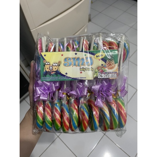 

Permen Lolipop 6cm (1PACK) - Permen Lolipop warna warni by SMJ/ Lollypop Candy / Permen Lolipop / Lolypop / Lollipop / Lolly / Loli