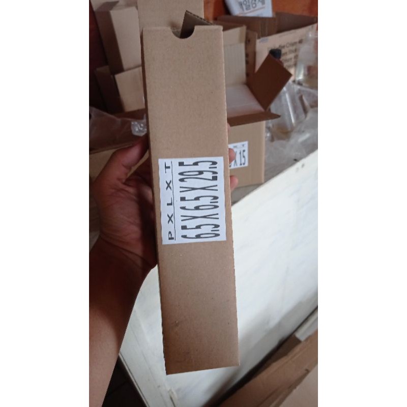 Kardus Packing Polos Ukuran Botol Sirup (Marjan)