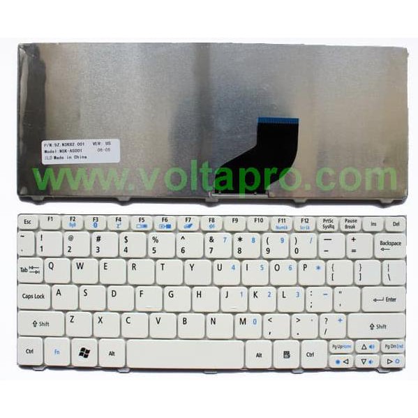 Qmpol78750 Keyboard Acer Aspire One Happy Ao532H Ao521 D255 Ao255 Ao257 D260 D270