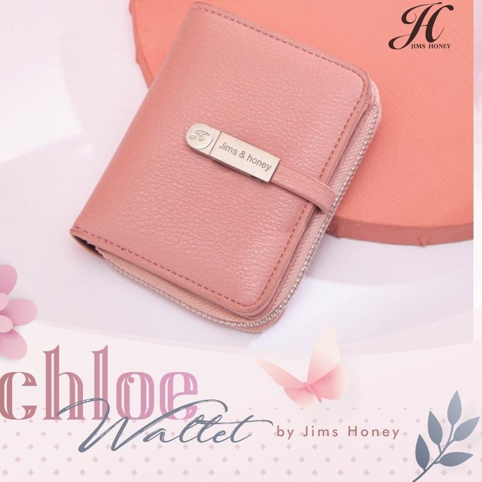 New Product DOMPET LIPAT DAN CARD WALLET MINI WANITA CHLOE WALLET MERK JIMS HONEY