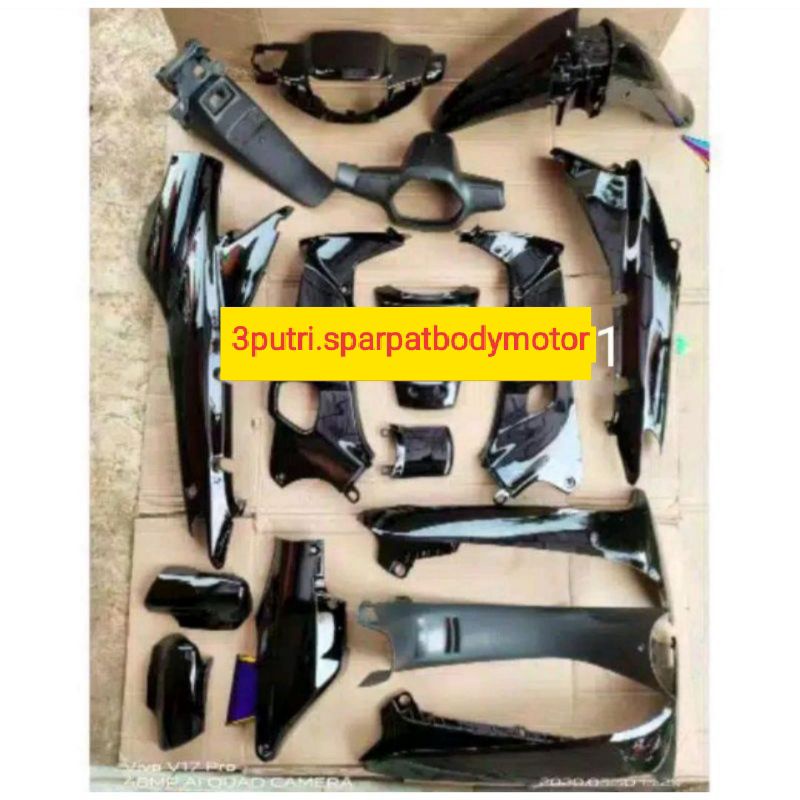 body Supra fit cover full set body Honda Supra fit lama atau Supra x lama 2004-2005 full