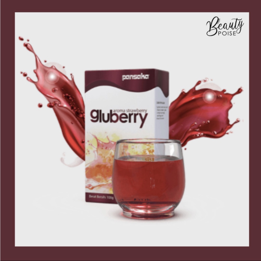 Gluberry Minuman Kolagen Rasa Strawberry
