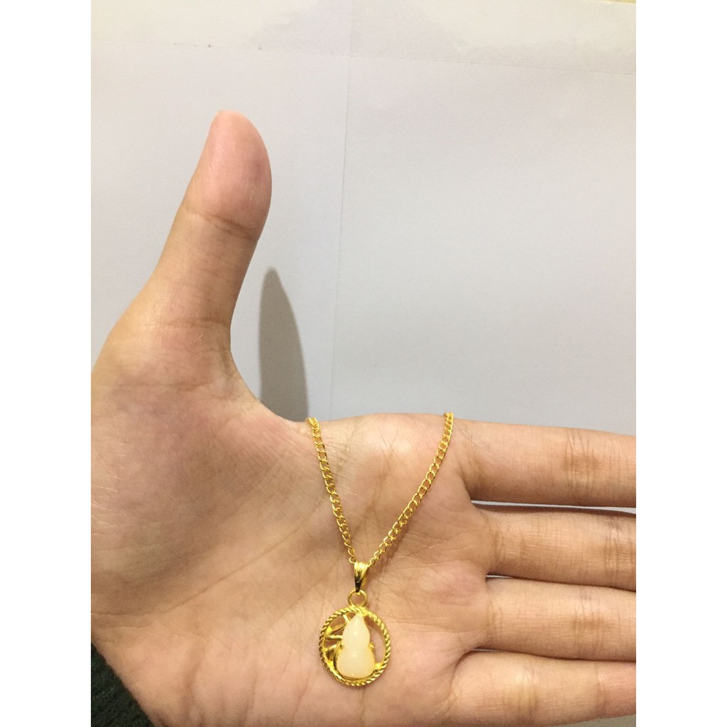 Kalung Titanium Stanless Stell liontin Berbagai Motif Kalung Mewah