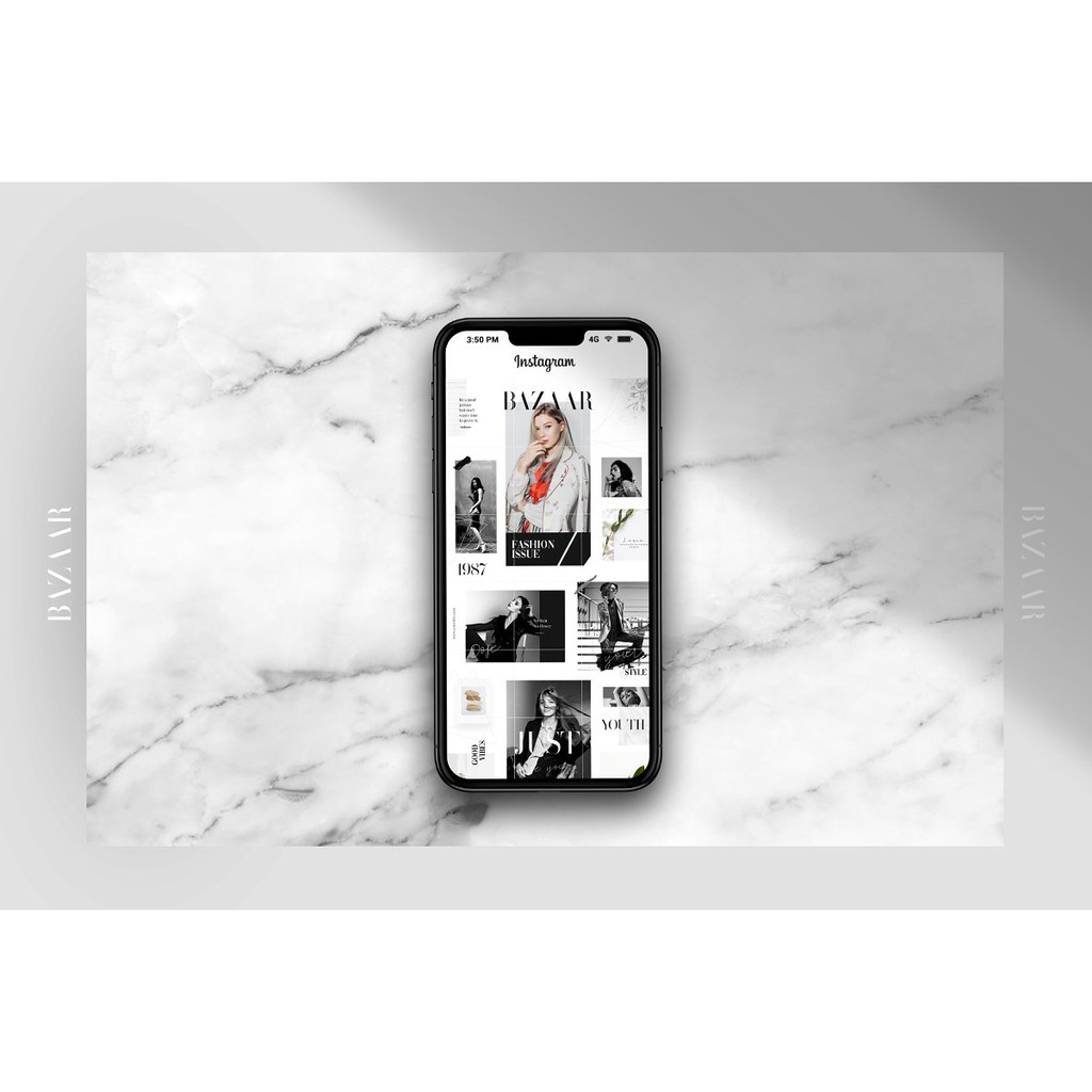 Instagram Puzzle Bazaar - Photoshop