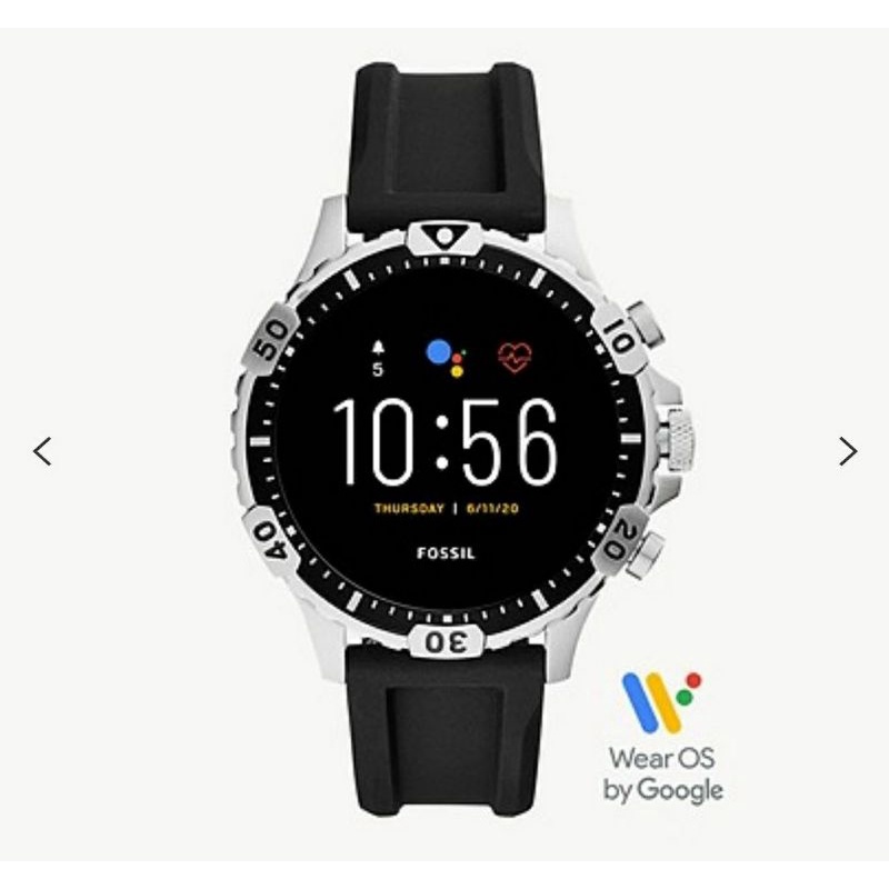 jam smartwatch ftw 4041 gen 5 garrett HR black silicone