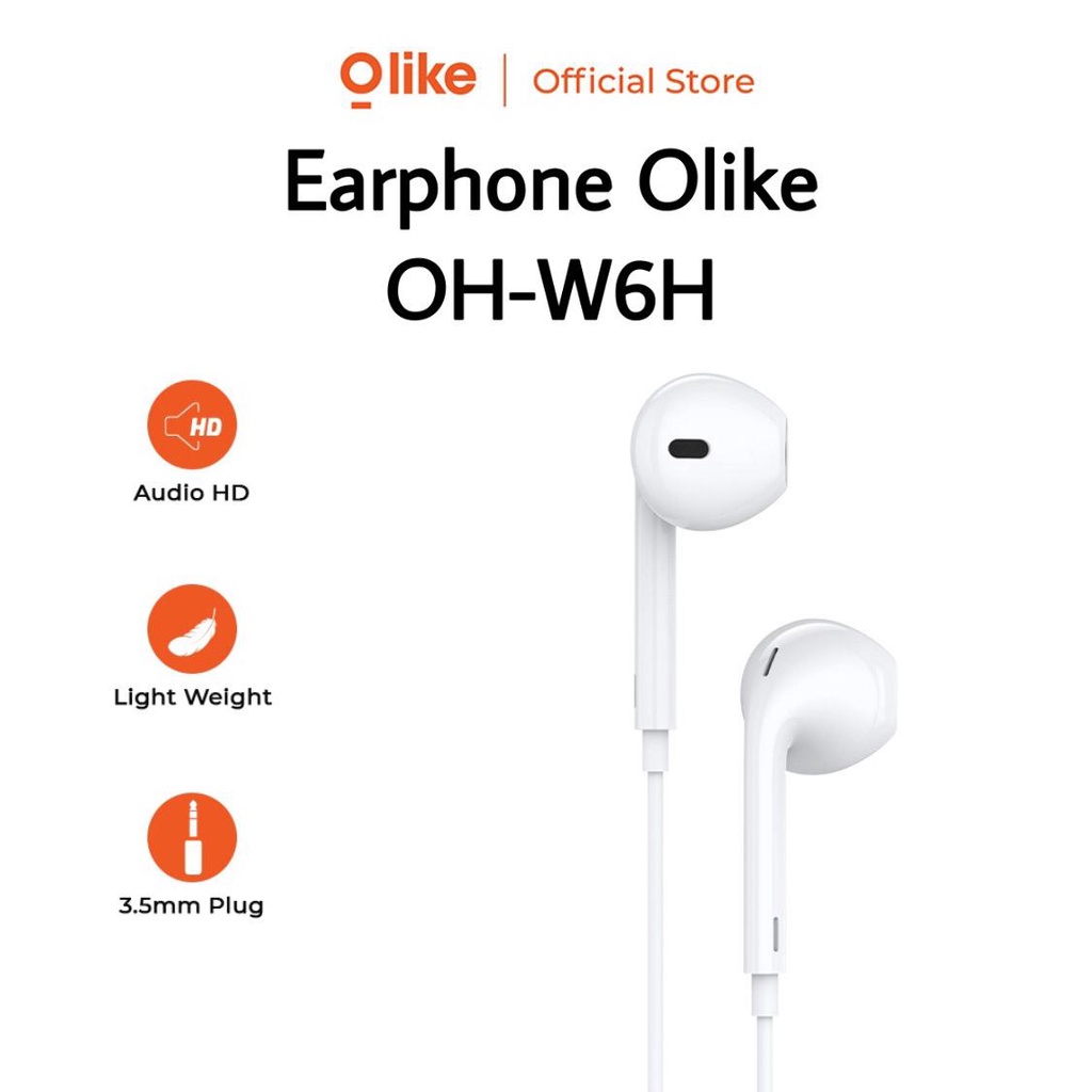 Earphone Olike OH-W6H tube high definition