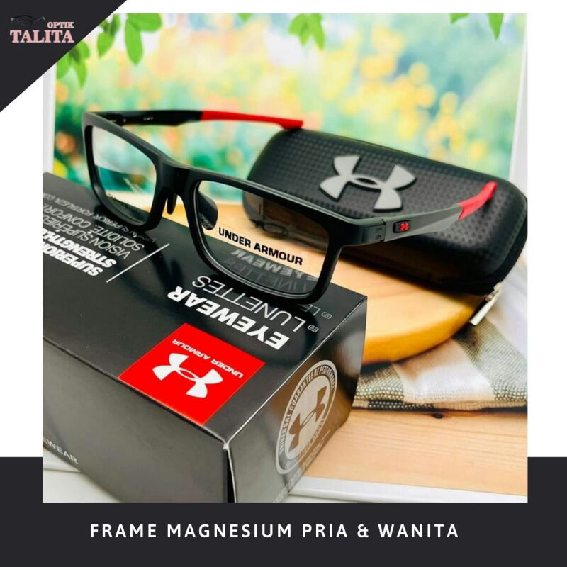 KACAMATA MINUS PHOTOCROMIC | FRAME KACAMATA SPORTY MAGNESIUM UA2008G