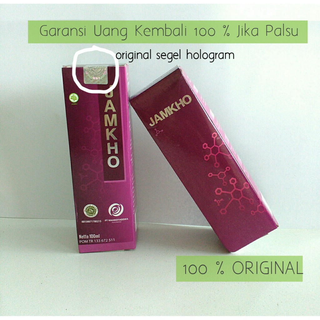 

JAMKHO- HERBAL KOLESTROL 100ml Original