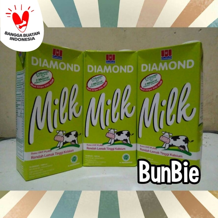 

101bfbb Susu Uht Diamond Low Fat High Calcium 1Liter Harga Karton Xa201As