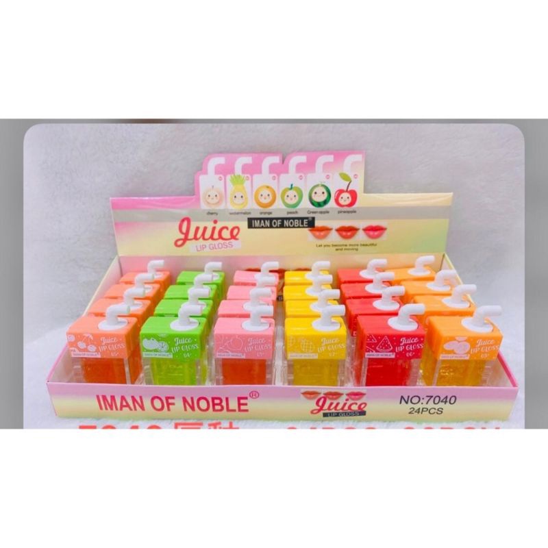 [Per Buah] Lipgloss Iman of Noble Juice Oil 7040