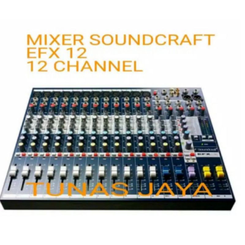 MIXER SOUNDCRAFT EFX12