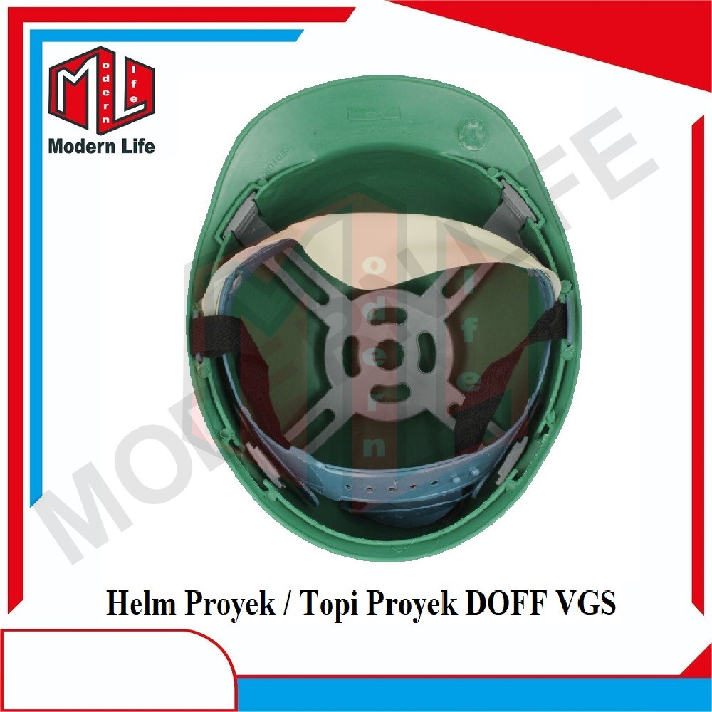 Helm SAFETY Proyek DOFF VGS / Topi Proyek DOFF VGS / Helm  Proyek DOFF VGS