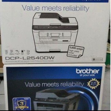 printer brother laserjet hitam putih printer laser brother DCP L2540 brother 2540 printer laser + kayu