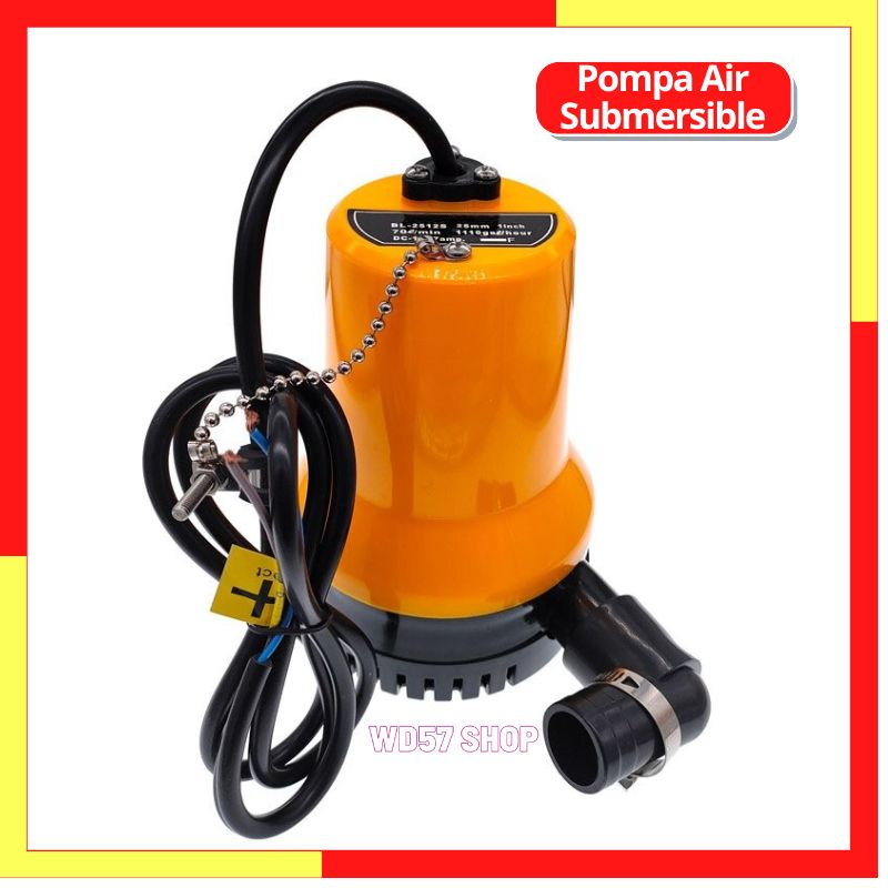 Mesin Pompa Pendorong Sedot Air Celup Submersible Water Pump Sumur Penyiraman Tanaman Sawah Kolam Ik