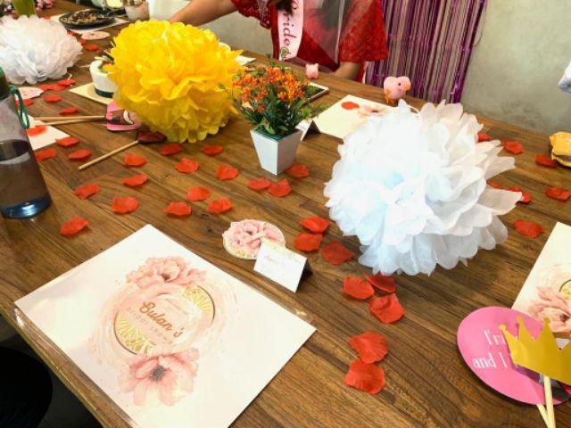 Table Mat / Placemat Decor Custom Request Bridal Shower Baby Shower Sweetseventeen