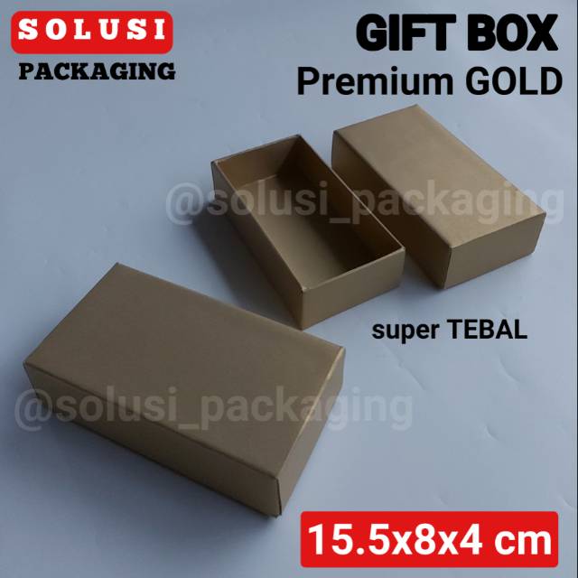 

[8pcs] Kotak EMAS SUPER TEBAL/TEMPAT SOUVENIR/GIFT BOX/BUNGKUS KADO/KARDUS