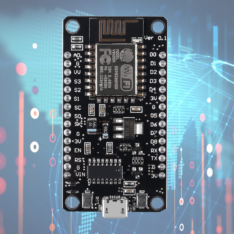 Btsg ESP8266 NodeMCU V3 CH340 Internet of Things Papan Pengembangan WiFi Serial Wireless Module Untuk Ar duino IDE Micropyt