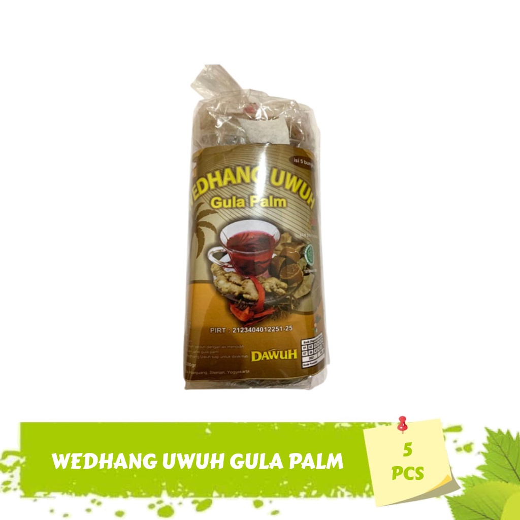 

Wedang Uwuh Gula Palm Isi 5 pcs