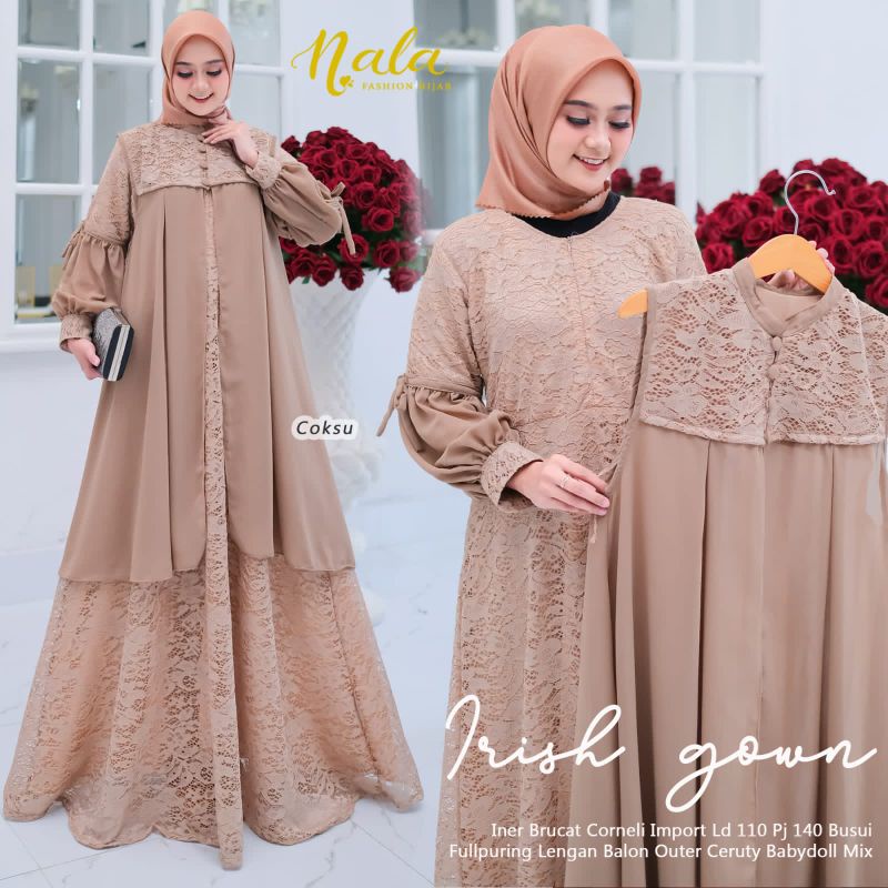 Irish Gown By ORI Nala fashion hijab