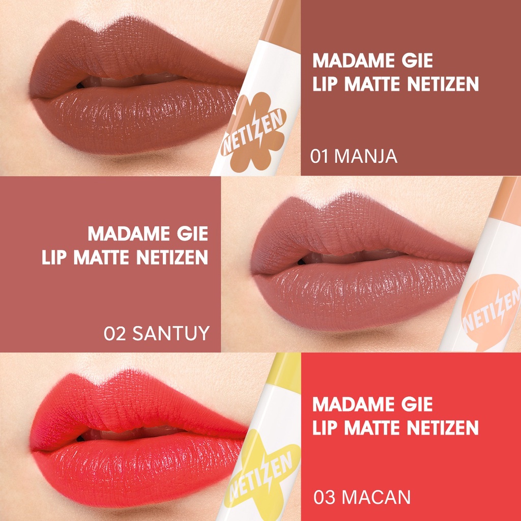 Madame Gie Netizen Lip Matte