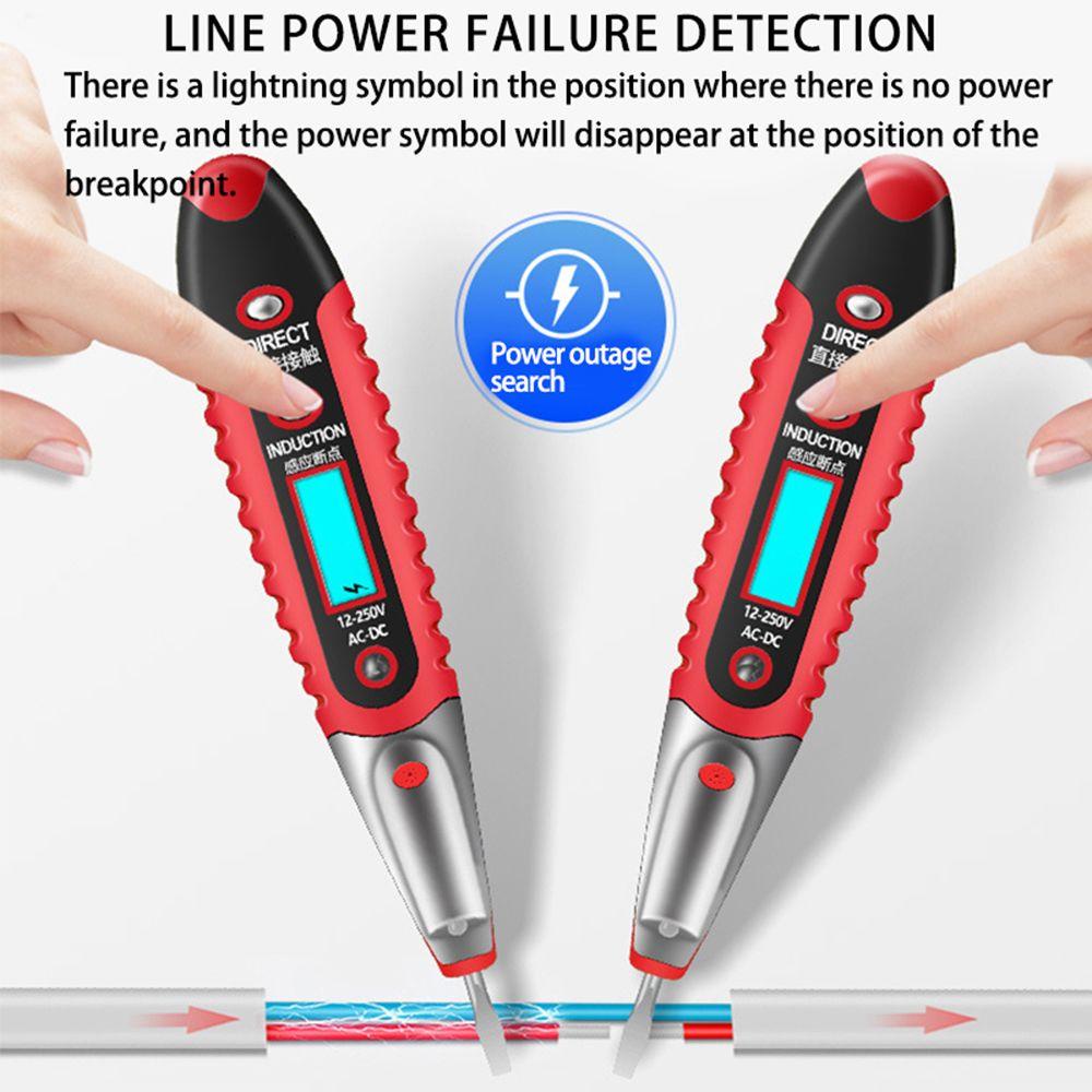 POPULAR Populer Tester Pen Presisi Tinggi LCD Display Alat Tester Pensil