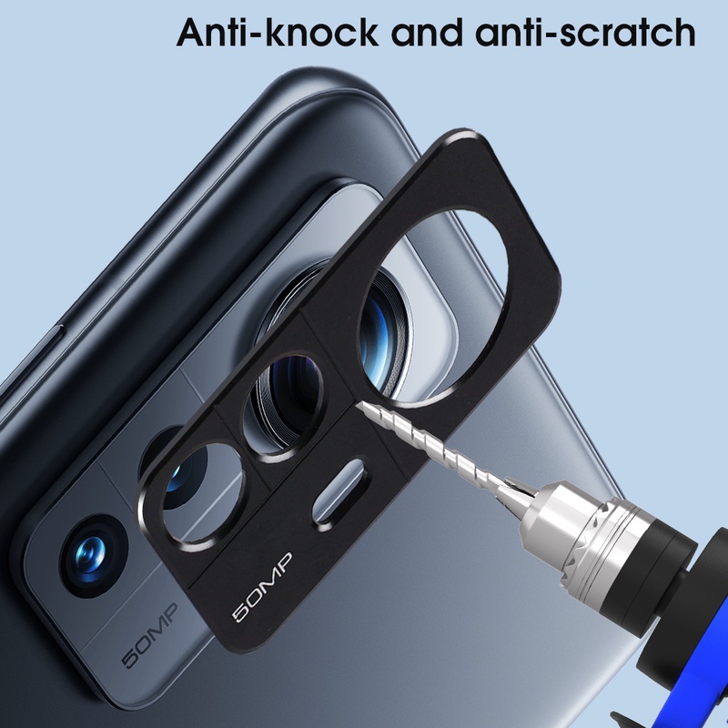 Ring Pelindung Lensa Kamera Belakang Bahan Aluminum Alloy Untuk Xiaomi 12 / 12X / 12 Pro