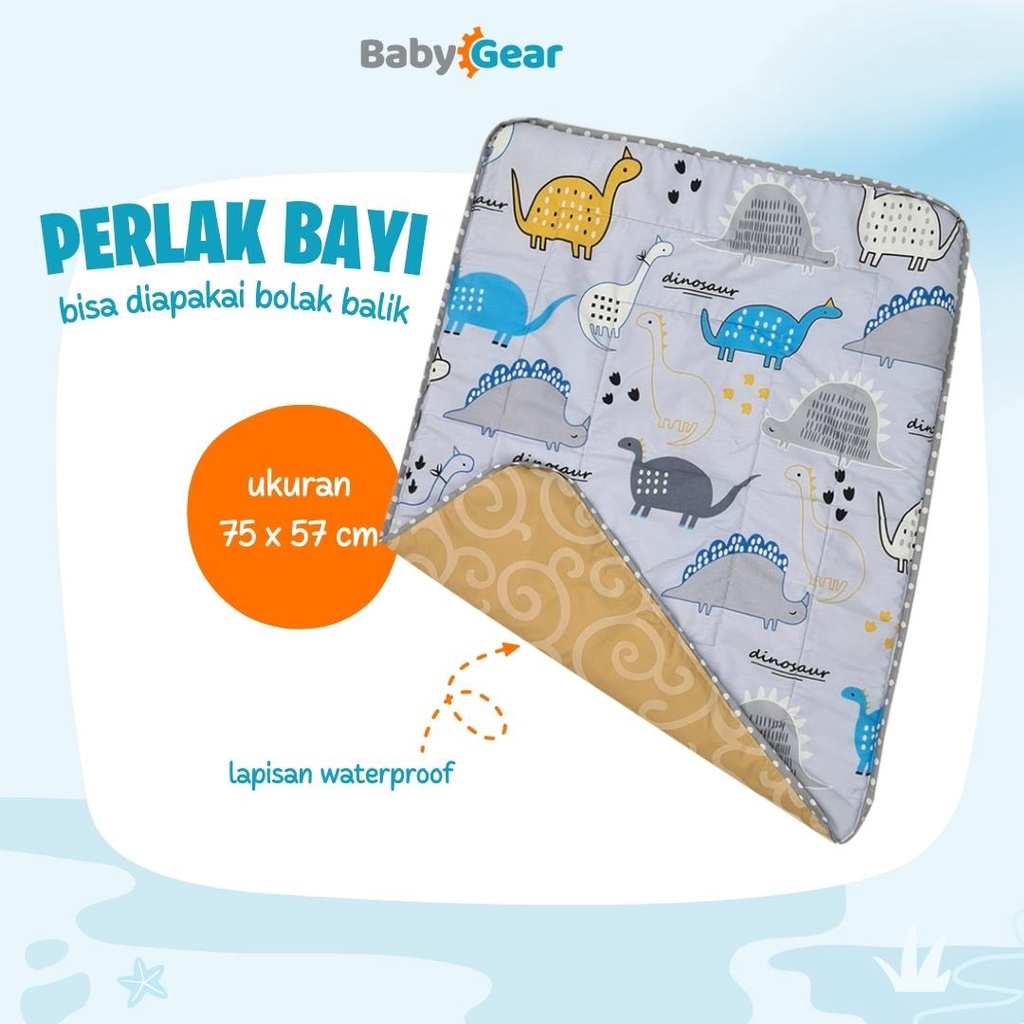PERLAK ONLY - Perlak Bayi Waterproof Alas Ompol Bayi