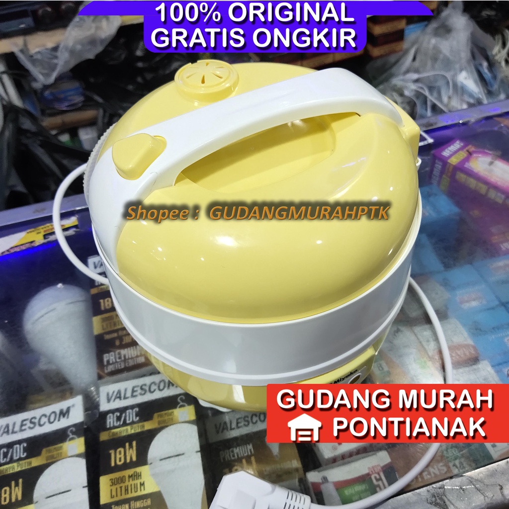 Ricecooker Miyako 1 Liter Penanak Nasi Anti karat anti penyok 1L MCM 610