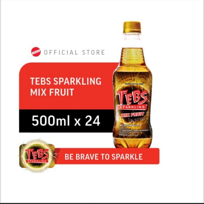 

TEBS SPARKLING SODA 500ml ,isi 24pcs/karton