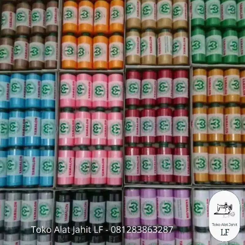 BENANG JAHIT KATUN YAMALON PER LUSIN (PART 1)