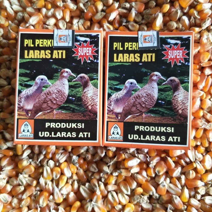 pil perkutut/pil perkutut laras ati/obat perkutut