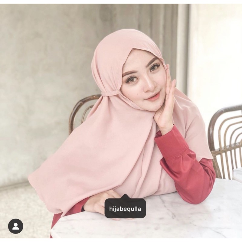 Bergo Maryam instan  / DAILY ANANTA  BY.HQ / JILBAB BERGO JERSEY PREMIUM  OVAL SOFIA/HIJAB MALAY JERSEY PREMIUM OVAL SOFIA