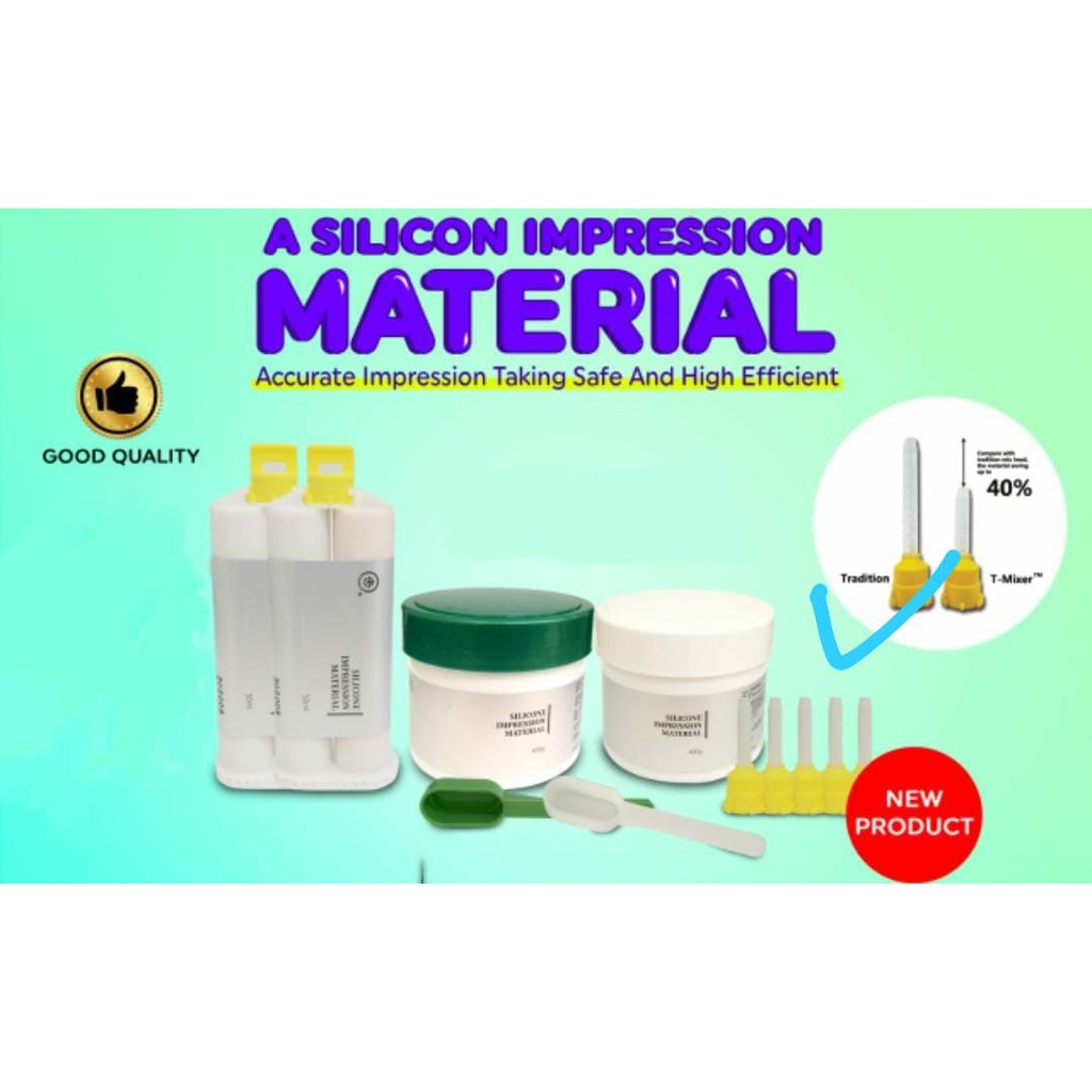 

DENTAL PUTTY & LIGHT BODY A SILICON IMPRESSION MATERIAL SANGCHI