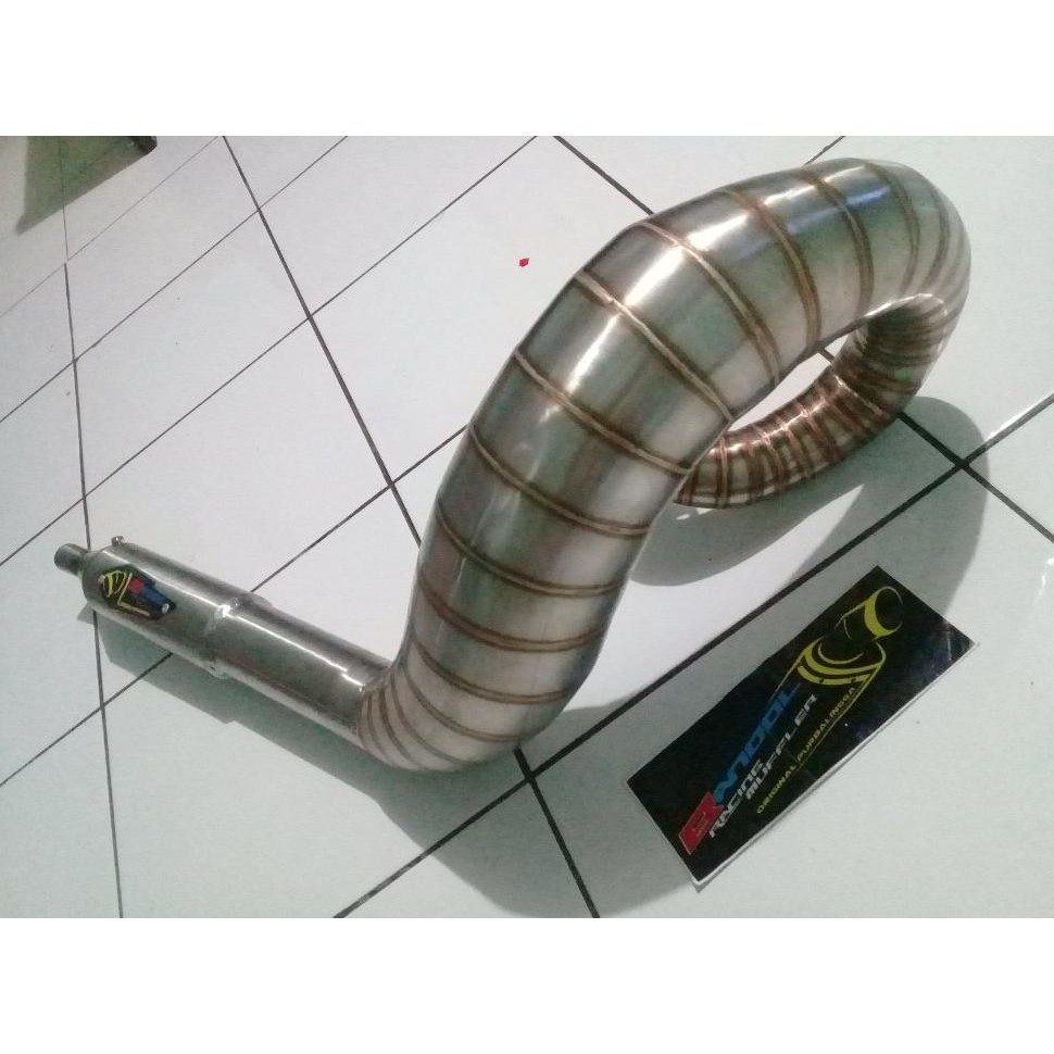 Hemat Knalpot Rx King Lobster Telo Stainless Las Argon Cacing Yamaha Rx-King Promo