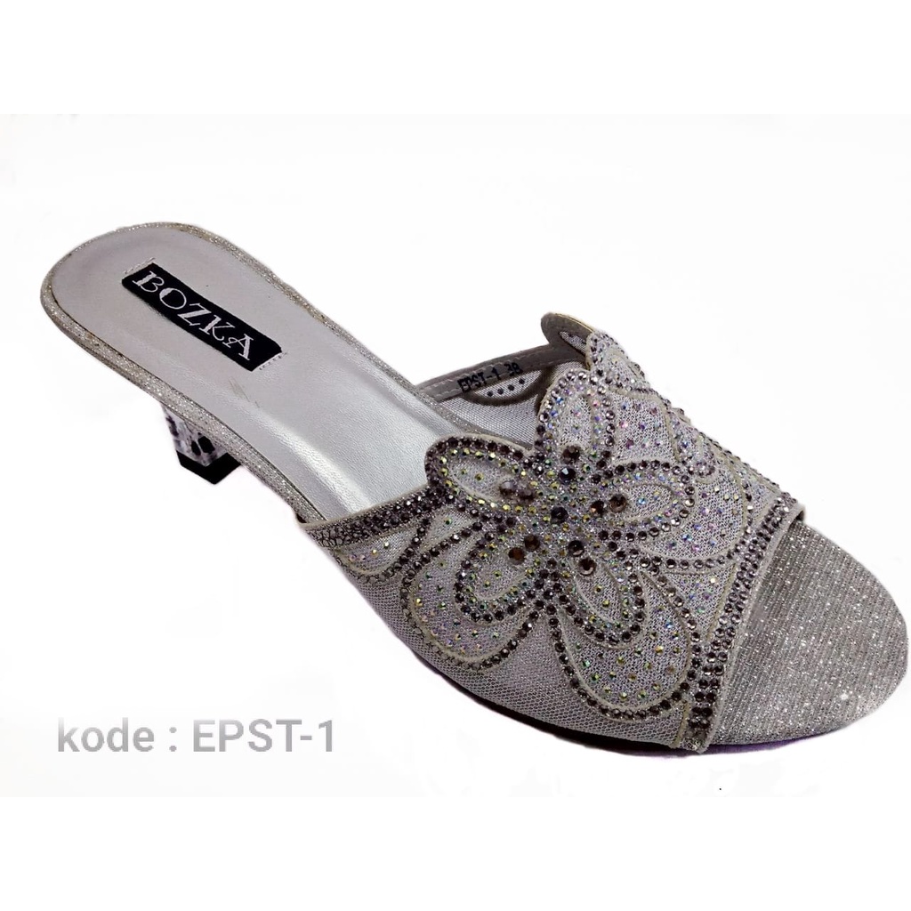 Sandal Heels Wanita Pesta Bozka EPST-1