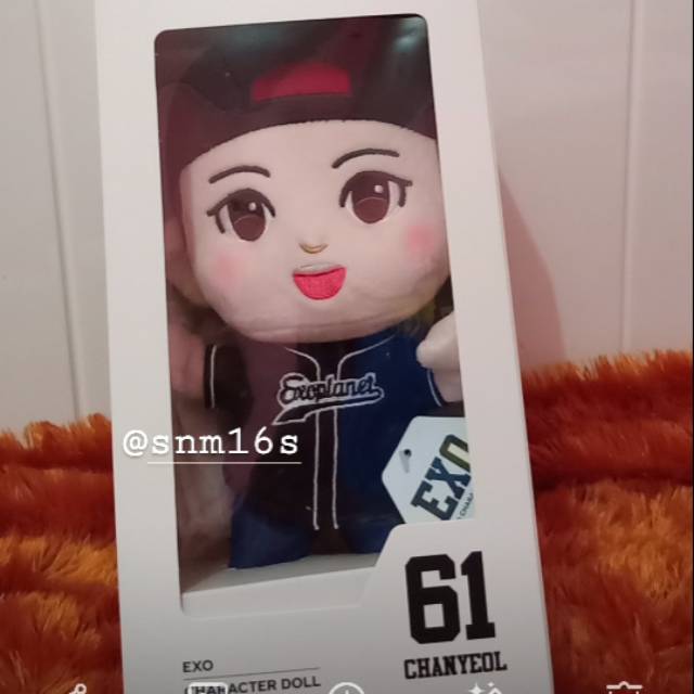 Exo doll official / doll Chanyeol / boneka Chanyeol exo