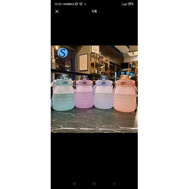 BOTOL VIRAL 1,2 LITER BIG BELLY + sticker