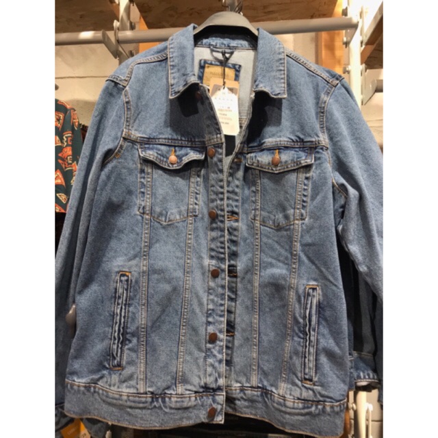 jaket jeans pull and bear