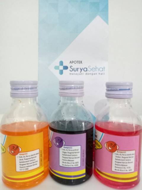 Sirplus 100ml - Sirplus sirup - Sirplus Anggur - Sirplus Jeruk - Sirplus Strawberry