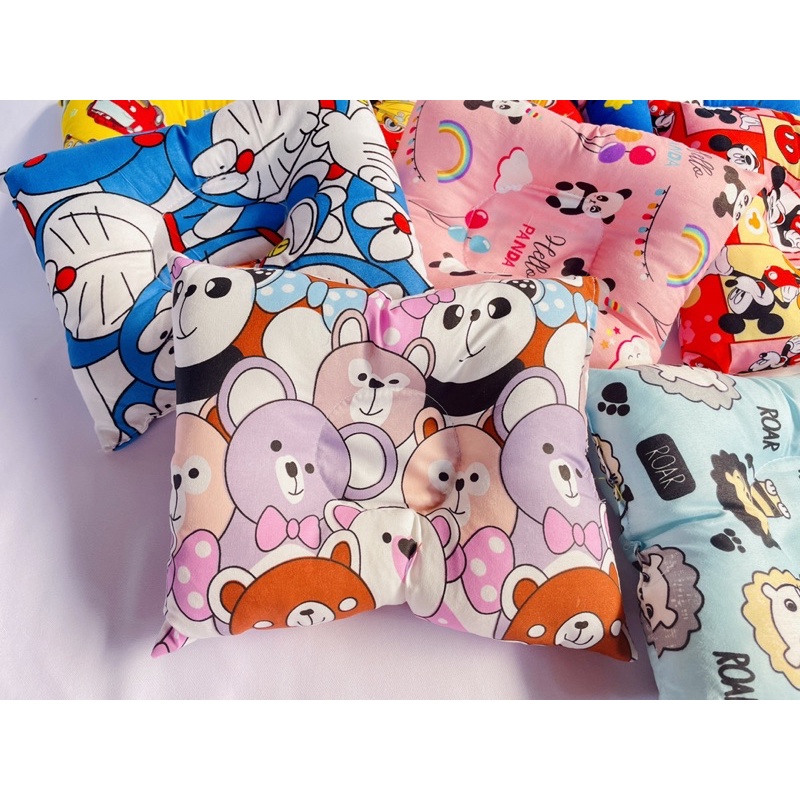 Bantal Peyang Bayi (Kotak Motif Random)