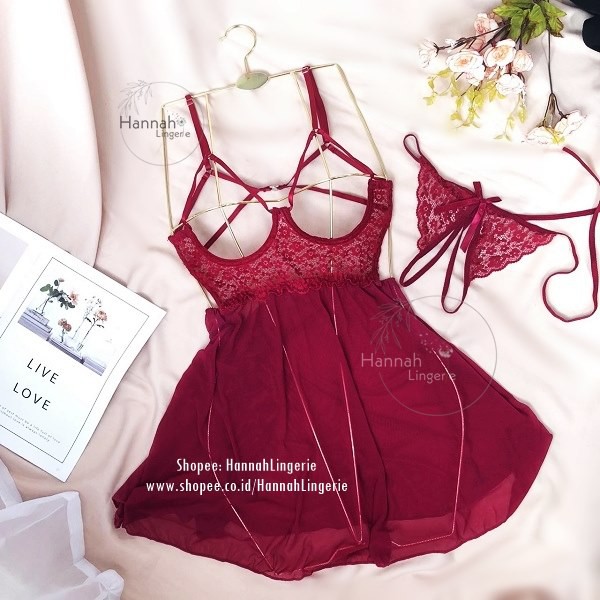 Original Lingerie M L XL XXL XXXL Baju Tidur Seksi Cantik Hot Ukuran Besar 3XL 2XL Jumbo Big Size 959