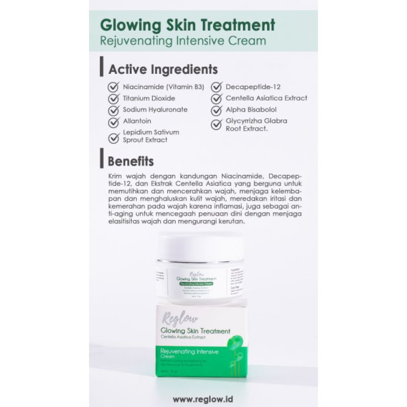 Reglow BY Amura Skin Series GLOW SKIN TREATMENT ( FREE POUCH DAN MASKER PEMBELIAN 1PAKET)-4