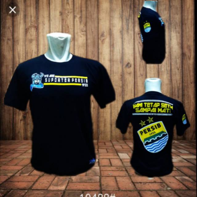 Kaos Persib we are biru hitam murah pria wanita terbaru